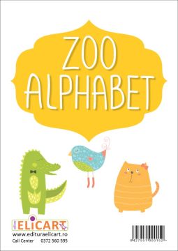 Set cartonase Zoo Alphabet (Elicart)