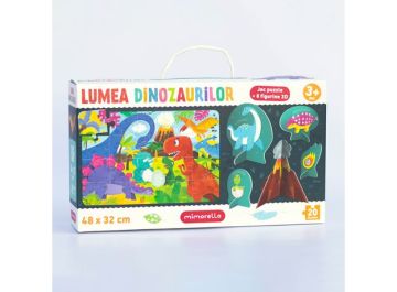 Joc educativ Mimorello - Lumea dinozaurilor (Kreativ)