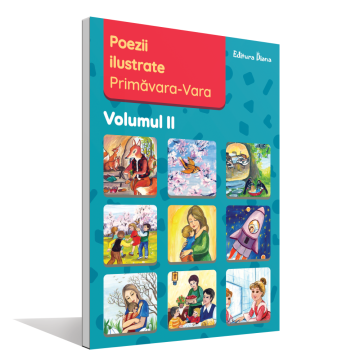 Mapa Poezii ilustrate - Vol II - Primavara - Vara, A4 (Diana)