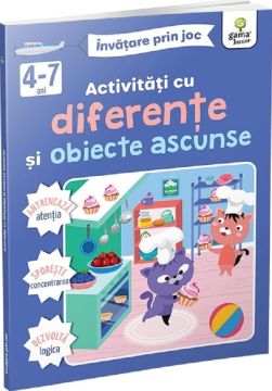 Activitati cu diferente si obiecte ascunse 4-7 ani (Gama)