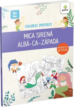 Colorez povesti. Mica Sirena & Alba-ca-Zapada (Gama)