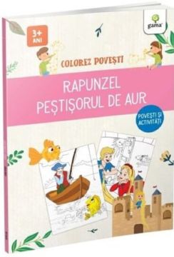 Colorez povesti. Rapunzel & Pestisorul de aur (Gama)