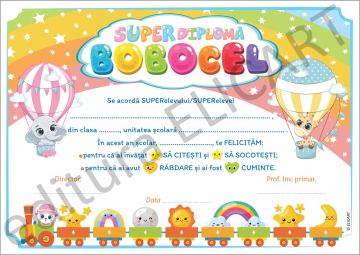 Super Diploma BOBOCEL sfarsit de an scolar (Elicart)