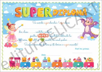 Super Diploma sfarsit de an scolar 2024 (Elicart)