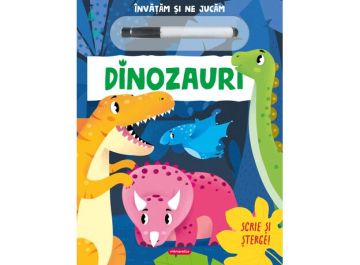 Dinozauri – Scrie si sterge! (Kreativ)