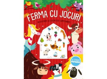 Ferma cu jocuri - stickere pufoase (Kreativ)