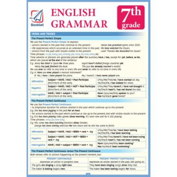Pliant English Grammar 7th Grade