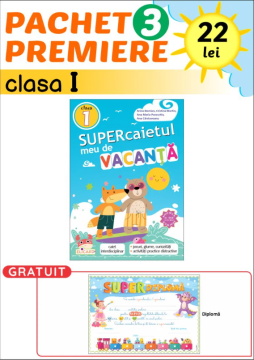 Pachet 3 PREMIERE - clasa I 2026 (Elicart)