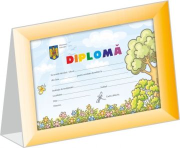 Diploma rama pentru absolvire (Sinapsis)