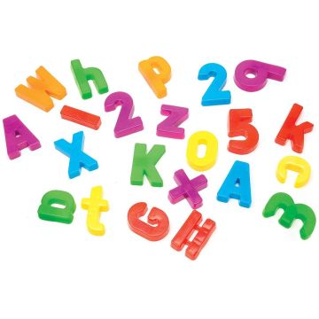 Litere si cifre magnetice (Educational Insights)