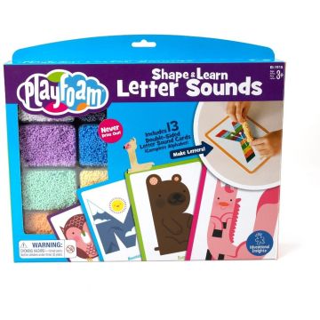 Spuma de modelat Playfoam™ - Descopera alfabetul- Educational Insights