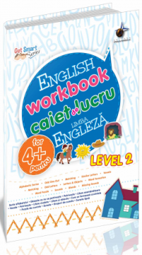 English workbook caiet de lucru limba engleza 4+ Level 2 (Steaua Nordului)