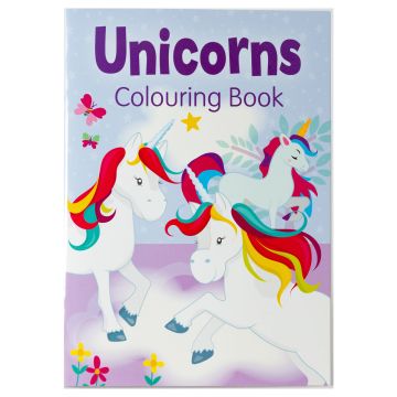 Unicorns Colouring Book (Purple), Carte de colorat (3042/UNCB2)