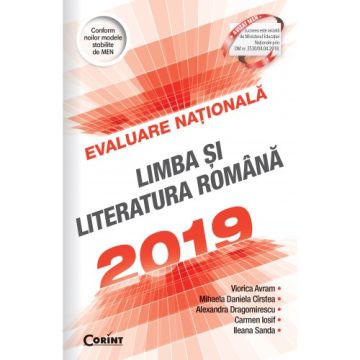 Evaluare nationala 2019. Limba si literatura romana (Corint)