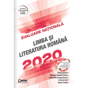 Evaluare naţională 2020. Limba şi literatura română (Corint)