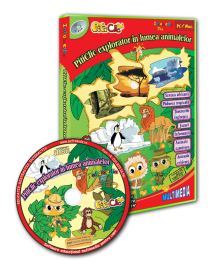 PitiClic explorator in lumea animalelor (CD-ROM) 3-7 ani