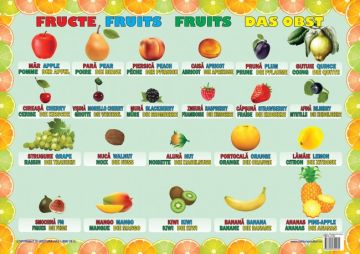 Plansa Fructe (Ars Libri)