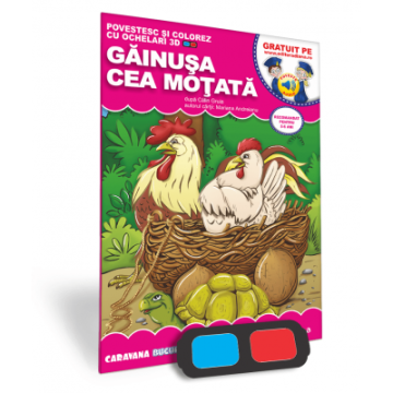 Gainusa cea motata 5-6 ani-povestesc si colorez