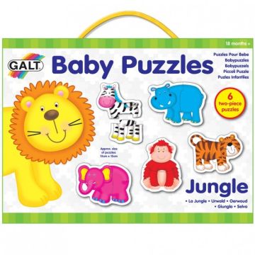 Galt Baby Puzzle: Animale din jungla (2 piese)