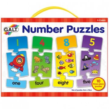 Galt Puzzle cu numere (3 piese)