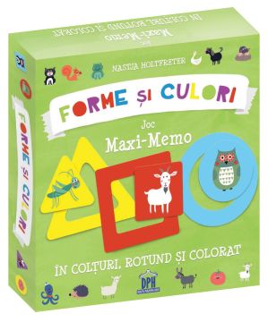 Joc Maxi-Memo. Forme si culori (DPH)