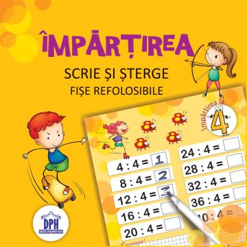 Scrie si sterge - Impartirea (Didactica Publishing House)