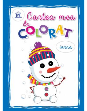 Cartea mea de colorat - Iarna (DPH)