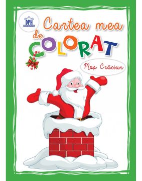 Cartea mea de colorat - Mos Craciun (DPH)