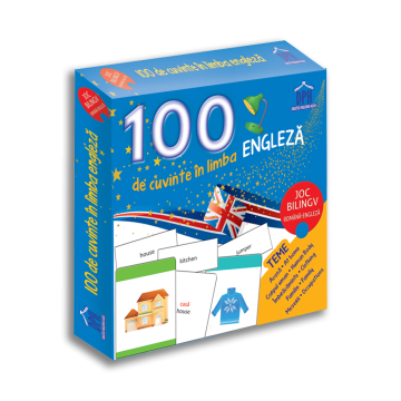 100 de cuvinte in limba engleza - Joc bilingv (DPH)