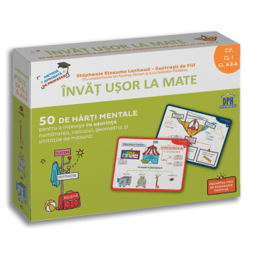Invat usor la mate - 50 de harti mentale (DPH)