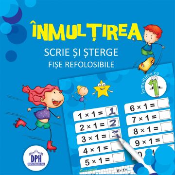Scrie si sterge - Inmultirea (Didactica Publishing House)