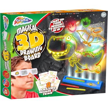 Grafix Set creativ - Dinozauri 3D