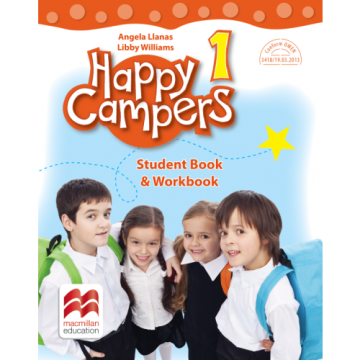 Happy campers. Student Book, Workbook. Clasa I (Litera)