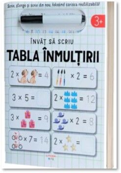 Invat sa scriu. Tabla inmultirii (Litera)
