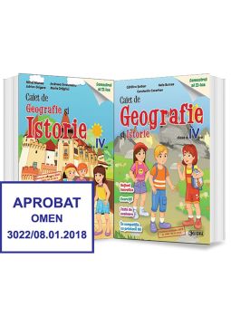 Caiet de pregatire la ISTORIE si GEOGRAFIE. Clasa a IV-a, semestrul 2
