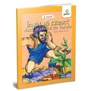 Jack si vrejul de fasole- INVAT SA CITESC! NIVELUL 1 (GAMA)