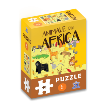 Animale din Africa: Puzzle (DPH)