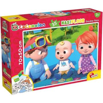  LISCIANI  Puzzle de colorat maxi - Cocomelon (35 piese)