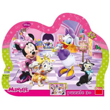 Puzzle cu rama - Minnie si Daisy (25 piese) 