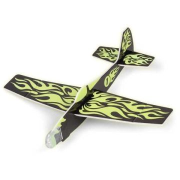 Avion planor reflectorizant