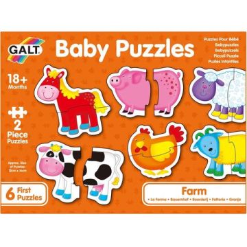 Baby Puzzle: Ferma (2 piese)