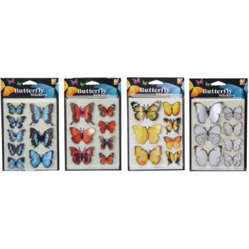Set abtibilduri 3D - Fluturi