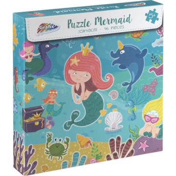Puzzle - Sirene jucause (96 piese)