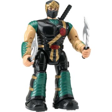 Figurina Ninja cu accesorii