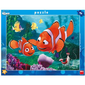 Puzzle - Aventurile lui Nemo (40 piese)