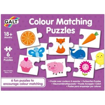 Set de 6 puzzle-uri - Lumea culorilor