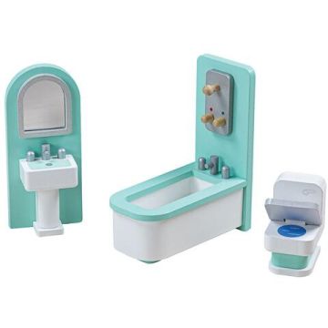 Mobilier baie pentru casuta papusii