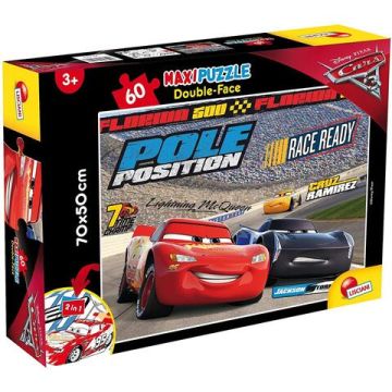 Puzzle de colorat maxi - Cars 3 (60 piese)