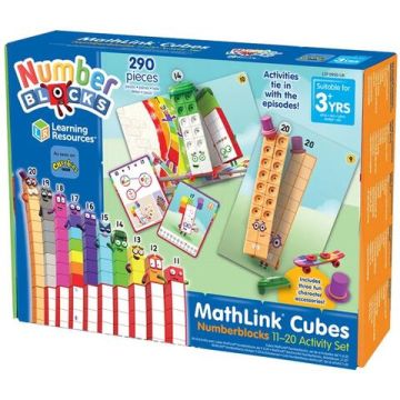 MathLink®Cubes Numberblocks Set de activitati de la 11 - 20