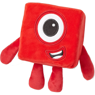 Mascota din plus Numberblocks - Unu